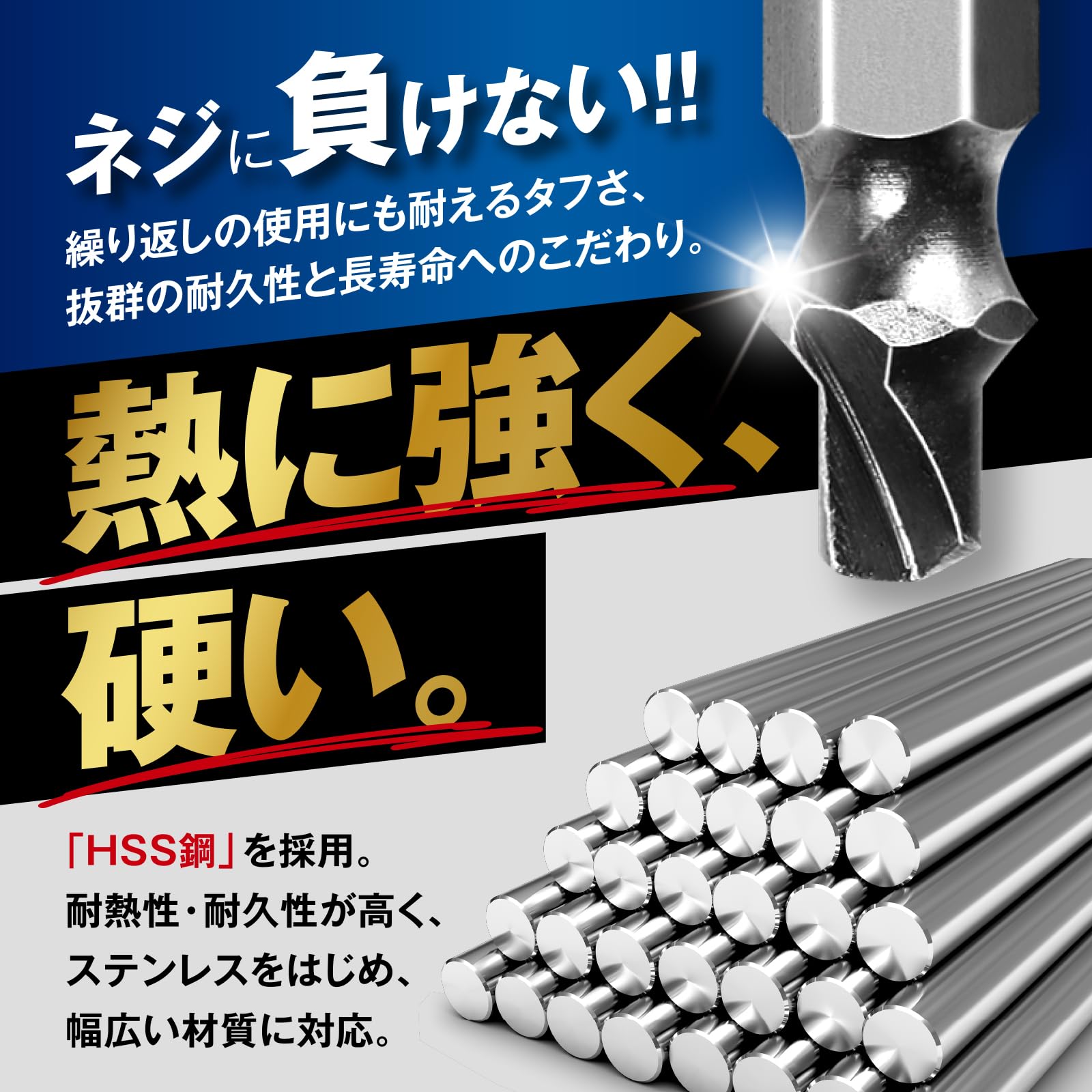 Amazon.co.jp: Mel Japan なめたネジはずしビット 最後の砦ドライバー